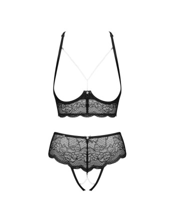 pearlove ensemble 2 pcs ouvert  noir