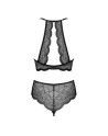 pearlove ensemble 2 pcs ouvert  noir