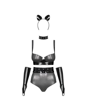 ensemble 6 pièces silveria de la marque de lingerie sexy obsessive