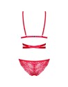 ensemble 2 pièces lovlea rouge de la marque de lingerie sexy obsessive