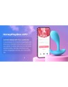 loli bleu vibromasseur avec application pour le point g et le clitoris honey play box