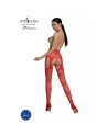 tendance sensuelle : collant ecologique rouge eco s001 de chez passion