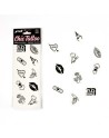  secret play : candy collection  tatouages temporaires pack de 10