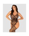  lingerie tendance sensuelle : bodystocking noir obsessive g325