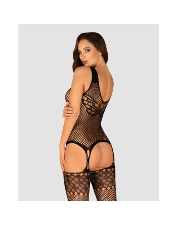  lingerie tendance sensuelle : bodystocking noir obsessive g323