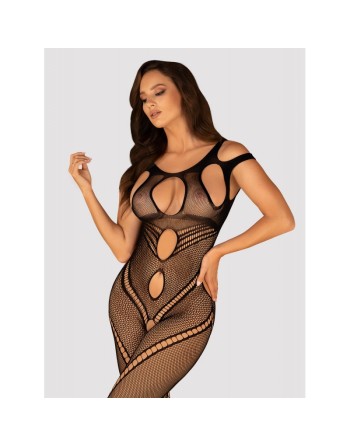  lingerie tendance sensuelle : bodystocking noir obsessive g322