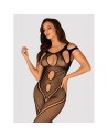  lingerie tendance sensuelle : bodystocking noir obsessive g322