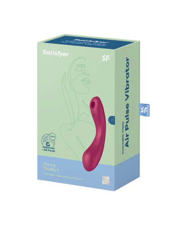  tendance sensuelle : curvy trinity 1  rouge satisfyer