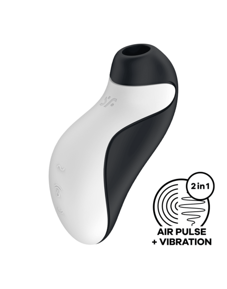  tendance sensuelle : orca stimulateur clitoridien et vibromasseur  noir satisfyer