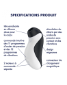  tendance sensuelle : orca stimulateur clitoridien et vibromasseur  noir satisfyer