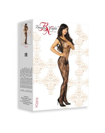 bodystocking kiara noir de la marque de lingerie sexy beauty night