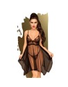 babydoll naughty doll noire de la marque de lingerie penthouse