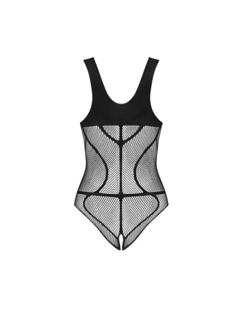 votre  lingerie sexy vous présente b336 body ouvert  noir