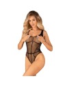 votre  lingerie sexy vous présente b336 body ouvert  noir