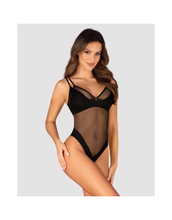 votre  lingerie sexy vous présente nesari body ouvert  noir