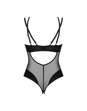 votre  lingerie sexy vous présente nesari body ouvert  noir