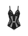 votre  lingerie sexy vous présente chic amoria body ouvert  noir