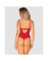 votre  lingerie sexy vous présente ingridia body ouvert  rouge