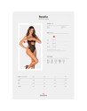 votre  lingerie sexy vous présente roxelia body ouvert noir