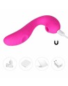 angel  vibromasseur 3 en 1 point g et léchage du clitoris  rose honey play box