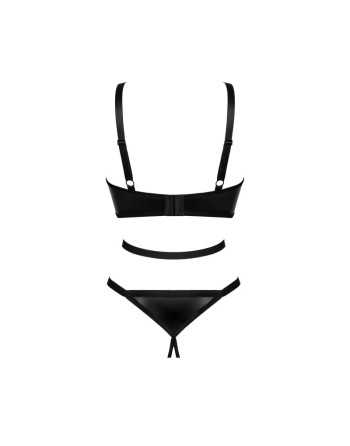 votre  lingerie sexy vous présente armares body ouvert noir