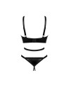 votre  lingerie sexy vous présente armares body ouvert noir