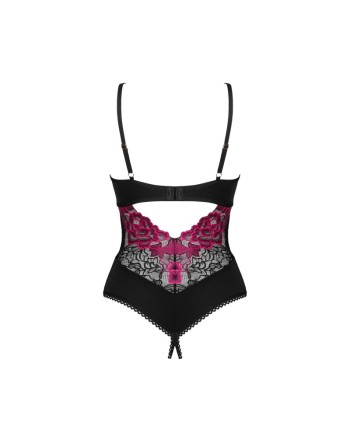 votre  lingerie sexy vous présente rosenty body ouvert noir