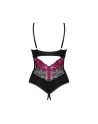 votre  lingerie sexy vous présente rosenty body ouvert noir