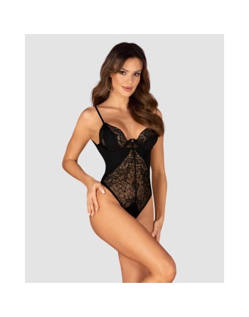 votre  lingerie sexy vous présente bellastia body ouvert noir