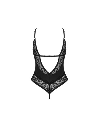 votre  lingerie sexy vous présente bellastia body ouvert noir