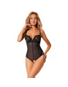 votre  lingerie sexy vous présente serena love body ouvert  noir