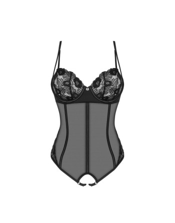 votre  lingerie sexy vous présente serena love body ouvert  noir