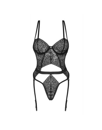 tendance sensuelle :  yaskana teddy noir de la marque obsessive 