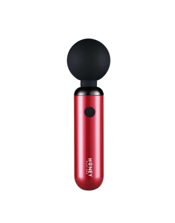 pomi wand  puissant mini vibromasseur  rose et noir honey play box