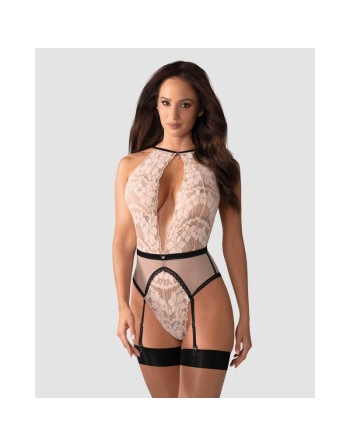 tendance sensuelle :  body sexy rose liliness de la marque obsessive 