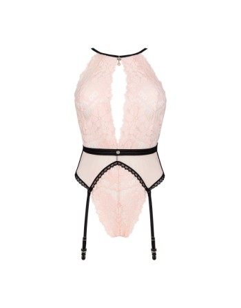 tendance sensuelle :  body sexy rose liliness de la marque obsessive 