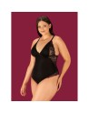 tendance sensuelle :  body sexy noir vanessme de la marque obsessive 