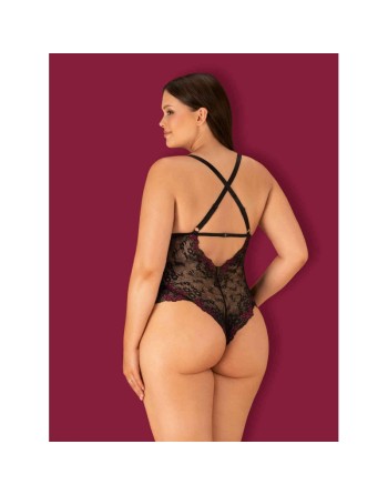 tendance sensuelle :  body sexy noir vanessme de la marque obsessive 