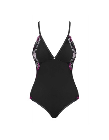 tendance sensuelle :  body sexy noir vanessme de la marque obsessive 