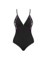 tendance sensuelle :  body sexy noir vanessme de la marque obsessive 