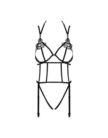  lingerie tendance sensuelle : body ouvert noir obsessive badossa