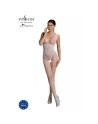 bodystocking ecologique sexy en resille blanc eco bs003 de la marque polonaise passion lingerie