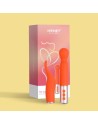 the naughty collection  vibromasseur à tête interchangeable orange honey play box