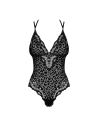 tendance sensuelle :  body sexy noir giully de la marque obsessive 