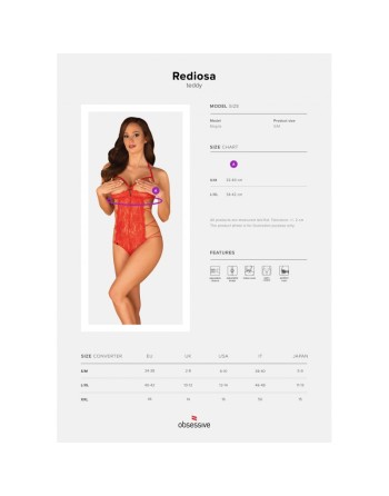 rediosa body ouvert  rouge