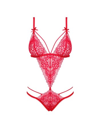 body lovlea rouge de la marque de lingerie sexy obsessive