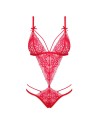 body lovlea rouge de la marque de lingerie sexy obsessive