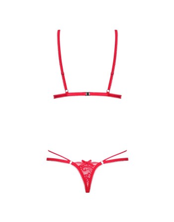 body lovlea rouge de la marque de lingerie sexy obsessive