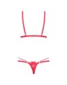 body lovlea rouge de la marque de lingerie sexy obsessive