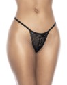 nuisette noire en dentelle et résille de mapalé lingerie, vente en 